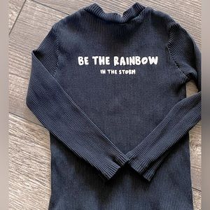 Zara Girls Rainbow Top, 4-5 years